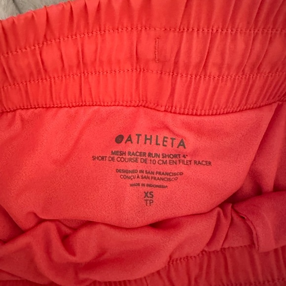 Coral running shorts from Athleta - Picture 4 of 4